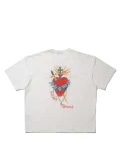Print S/S Tee (Glory Bound) / WHITE /  Jakob Morley / コラボレーションティーシャツ