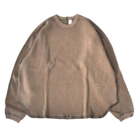 Waffle Thermal L/S / Brown Beige