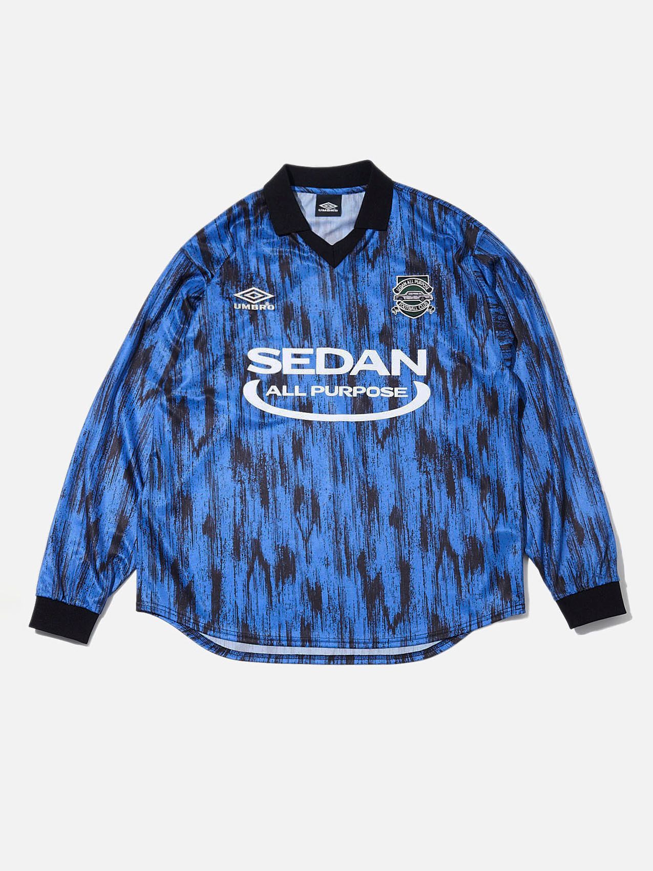 SEDAN ALL-PURPOSE - UMBRO® GAME SHIRT / Blue x Black | Stripe