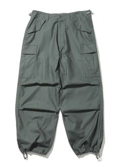 BACK SATEEN FIELD PANTS / GREEN