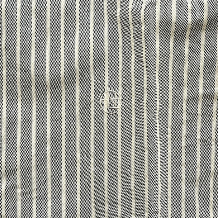 Button Down Stripe Storm Shirt / N(Navy)
