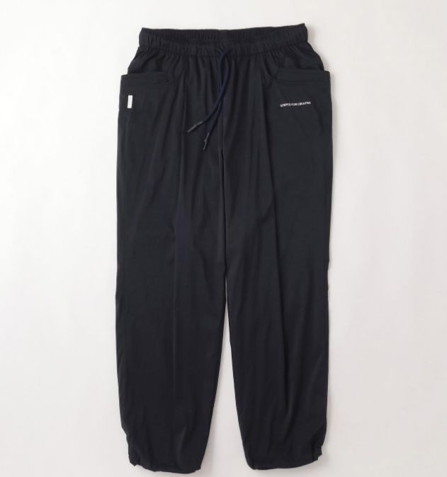 WIDE TAPERED EASY PANTS / NAVY - M