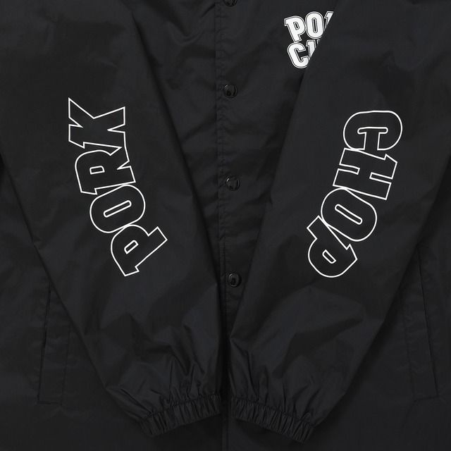 WP BIG LOGO COACH JKT / BLACK / コーチジャケット