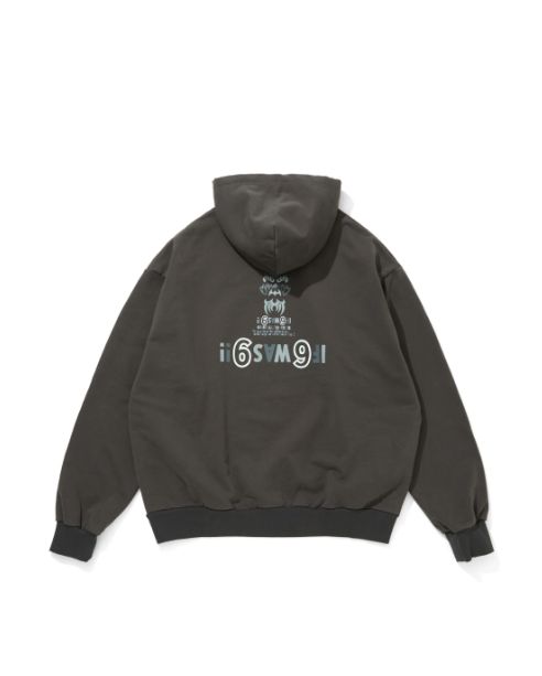 "HideandSeek×Toru Nishiura" The H&S Hooded Sweat Shirt / C-GRY / フーデッドスウェット