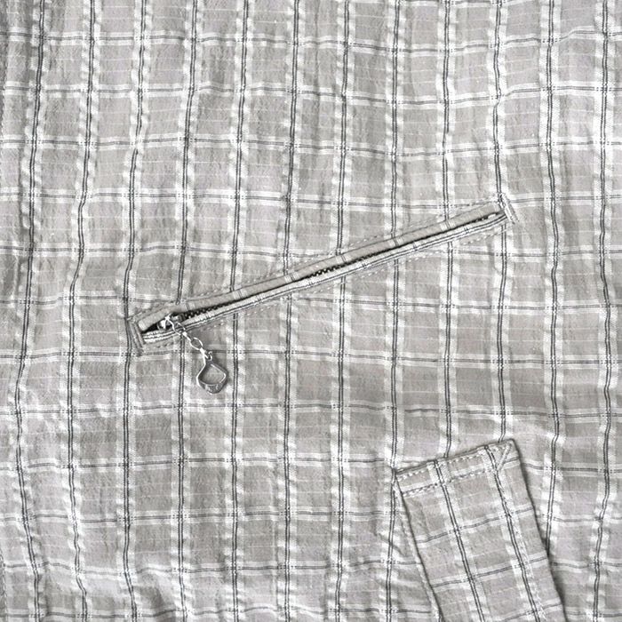 ENDS and MEANS - Drizzler Jacket / C/L Dobby Check | Stripe ENDS and MEANS - Drizzler Jacket / C/L Dobby Check | Stripe