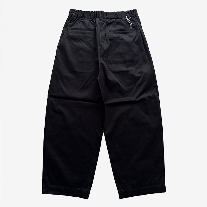 Westpoint Chino Wide Tapered Trousers / Black