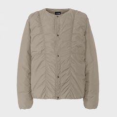 UNISEX / ND92561Alateration Zepher Shell Cardigan / マッシュルーム・MR