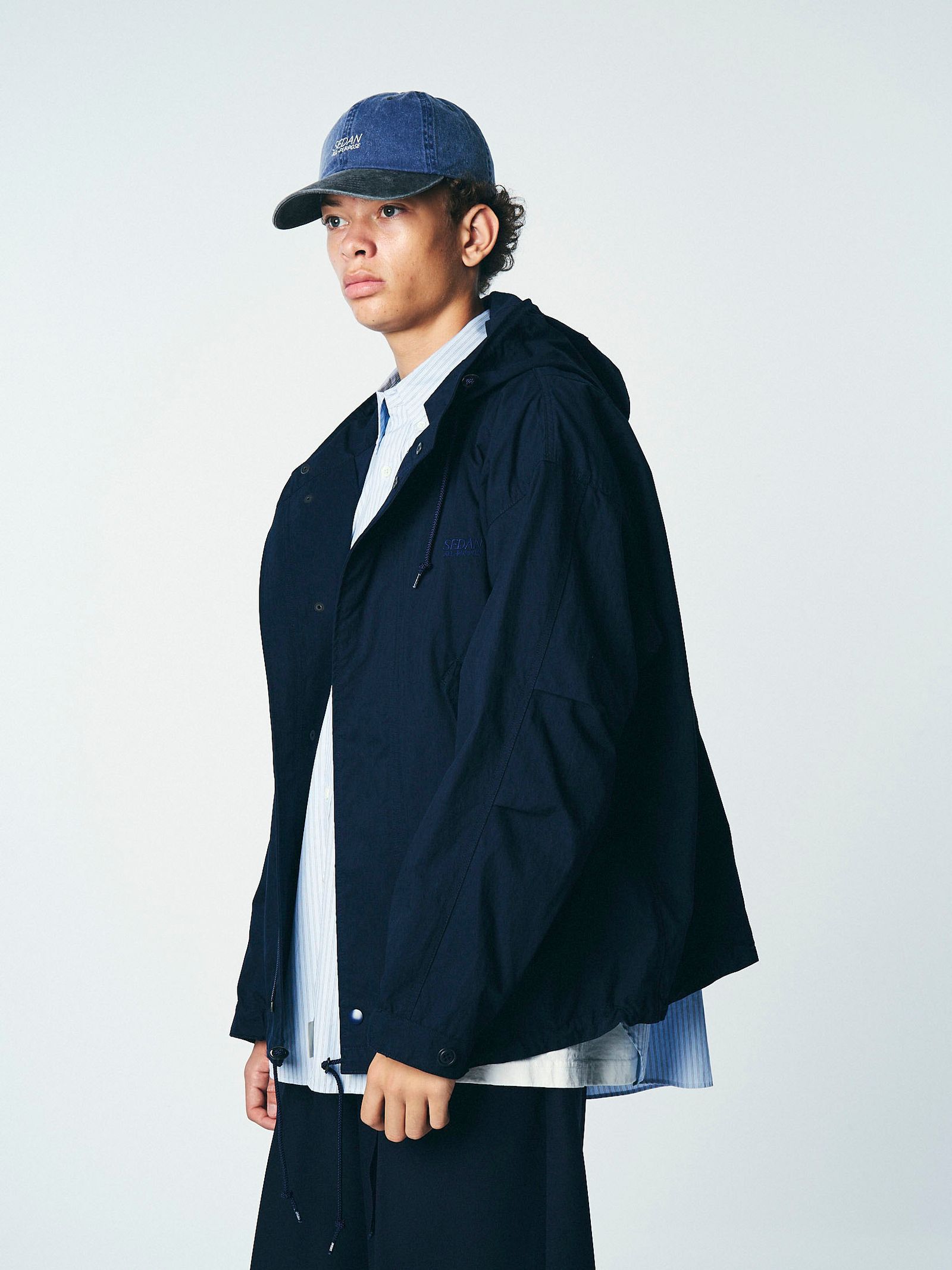 最適な材料 セダンオールパーパス NYCO Hooded Jacket ブラック 23SS