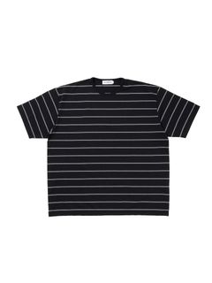 Dry Tech Jersey Border S/S Tee / BLACK /  ボーダー ティーシャツ