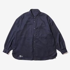 COOLFIBER UTILITY REGURLAR COLLAR SHIRT / NAVY