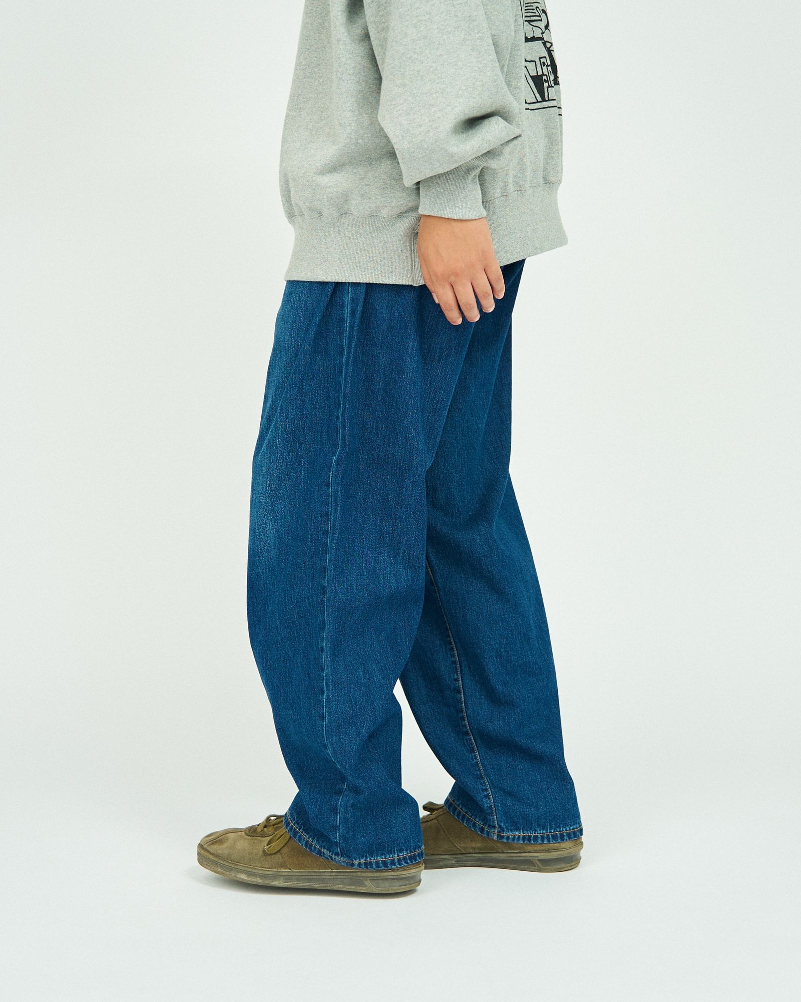 FreshService - フレッシュサービス CORPORATE DENIM FIVE POCKET PANTS  (FSC251-40169OB)ONE WASH | mark