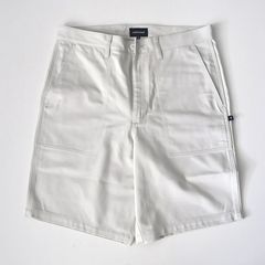 DOCK SATIN SHORTS / OFF WHITE