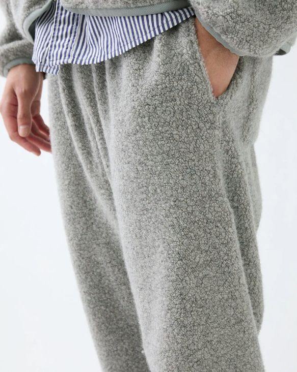 HIKER EASY PANTS WOOL POLY NYLON PILE / HEATHER GRAY / イージーパンツ