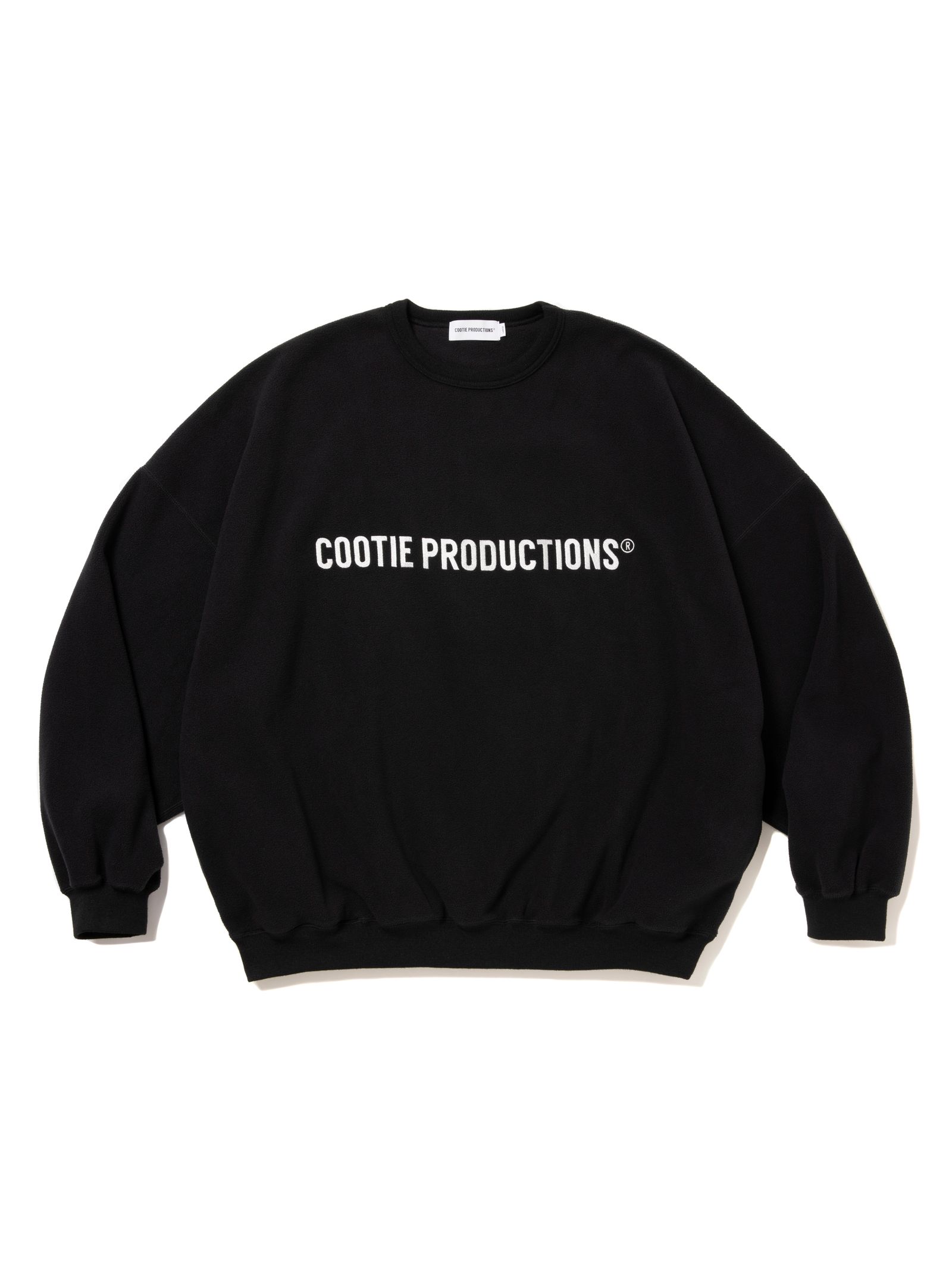 Fleece Sweat Crew / BLACK /  フリーススウェット / CTE-25A331