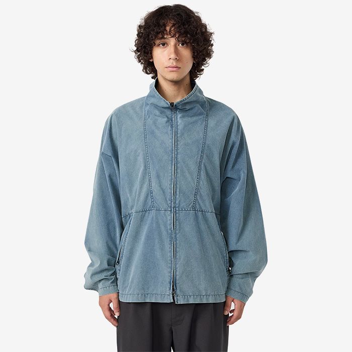Cotton Nylon Weather Field Jacket / IB(Indigo Bleach)