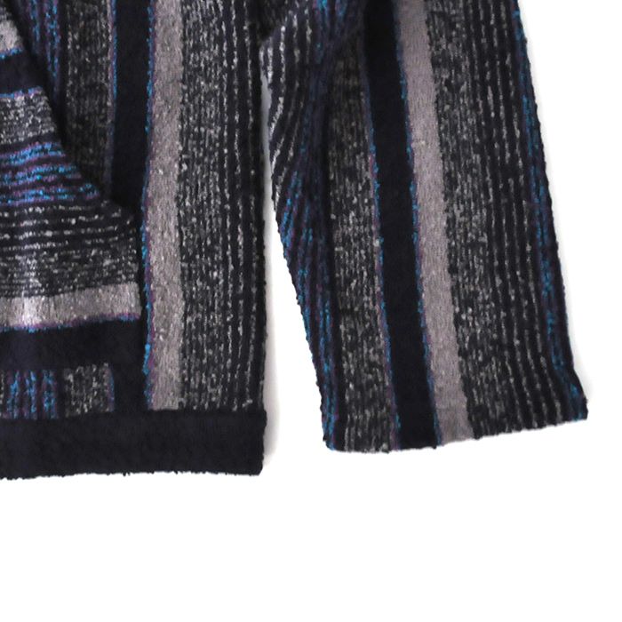 DESCENDANT - SPICOLI HOODED LS SHIRT / NAVY | Stripe Online
