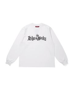 "HideandSeek×Toru Nishiura" The H&S L/S Tee / WHT / L/Sシャツ