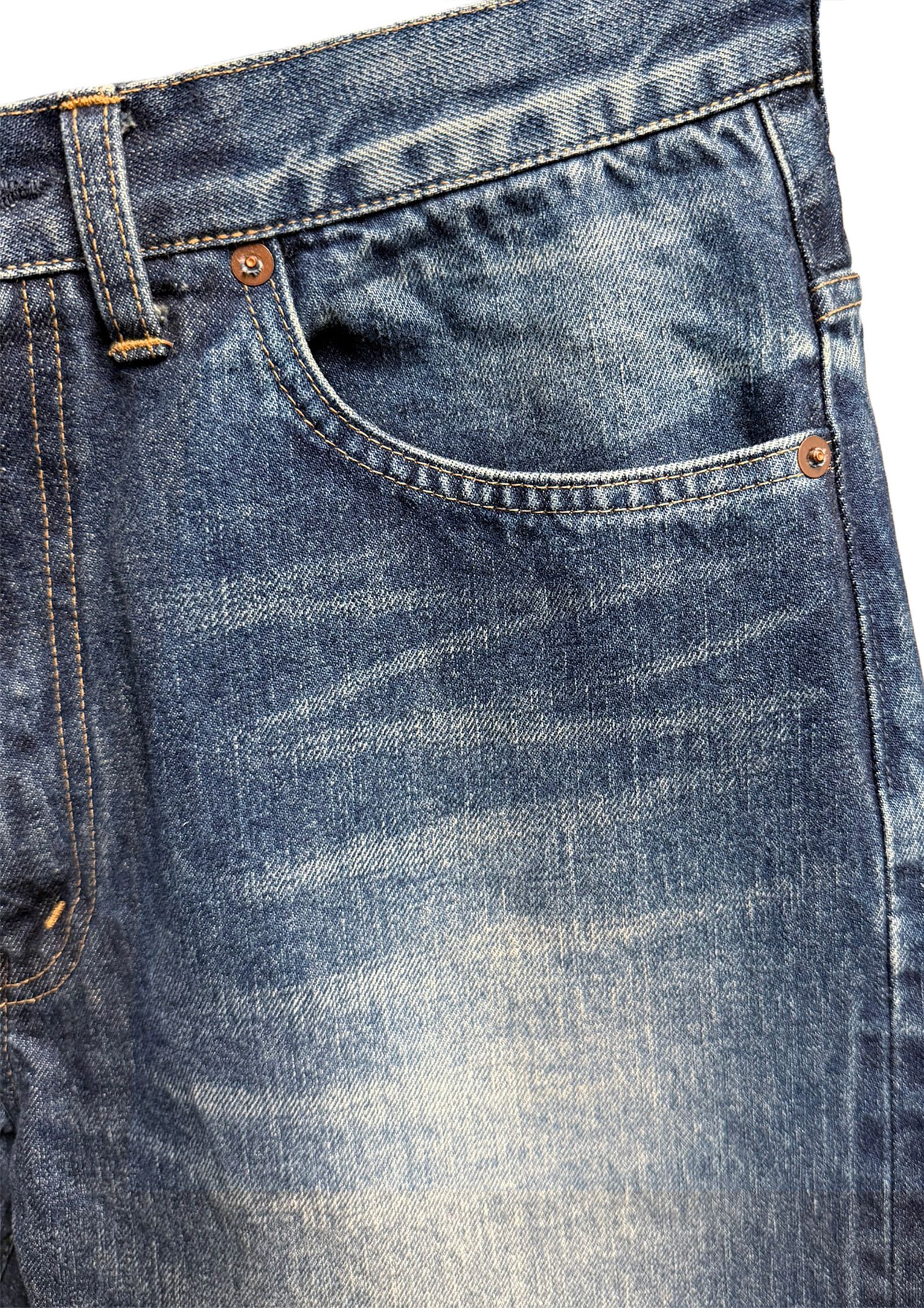 DENIM 5P PANTS BC H WASH / INDIGO / デニムパンツ