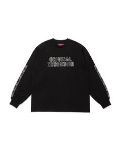 "HideandSeek×Toru Nishiura" Original L/S Tee / BLK / L/Sシャツ