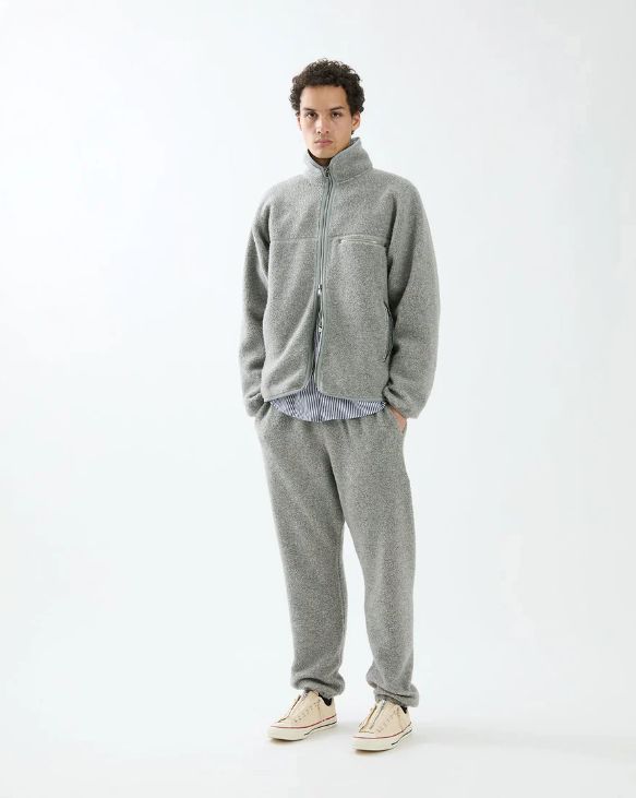 HIKER EASY PANTS WOOL POLY NYLON PILE / HEATHER GRAY / イージーパンツ