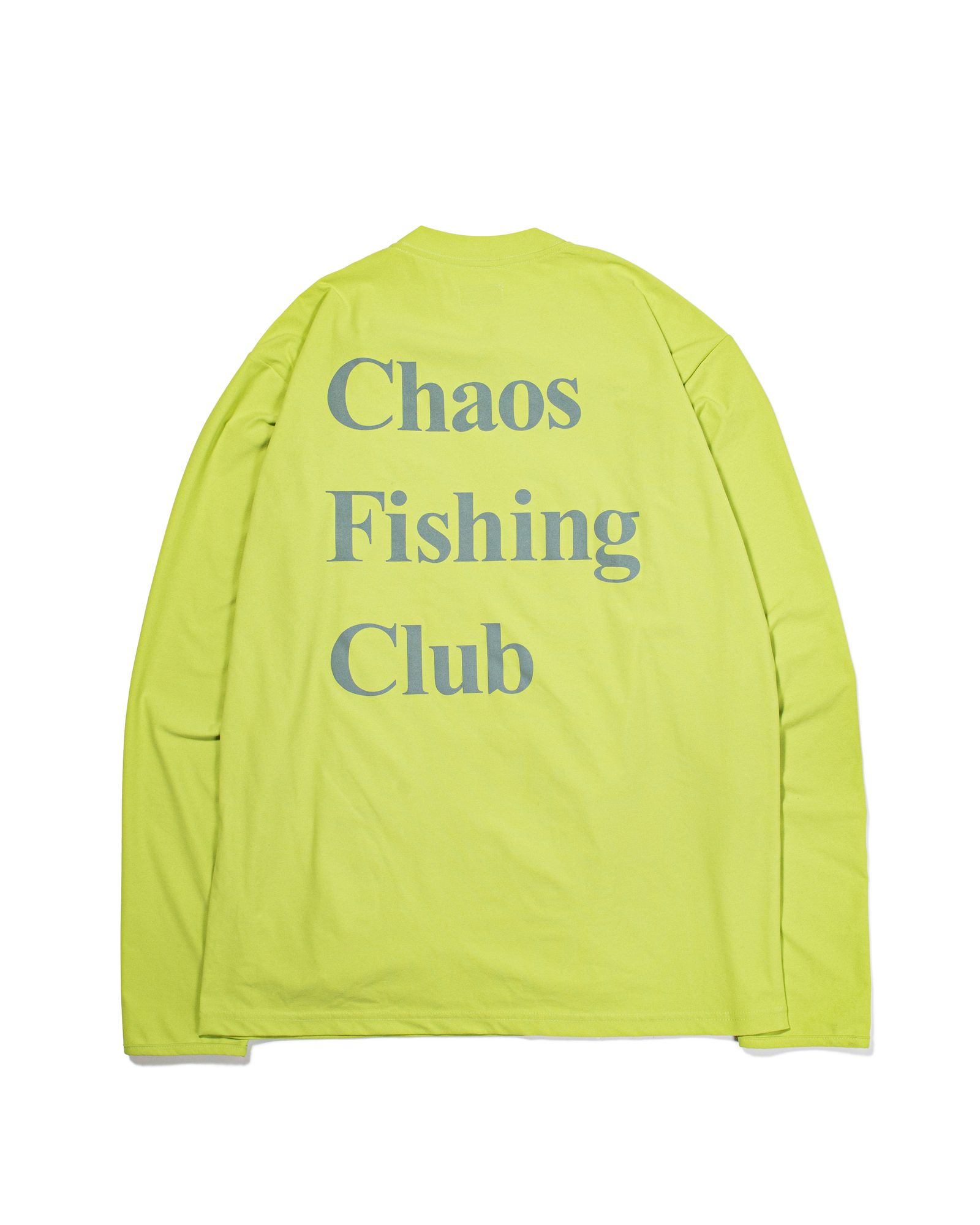 Chaos Fishing Club - LOGO DRY L/S / WHITE | Stripe Online Store