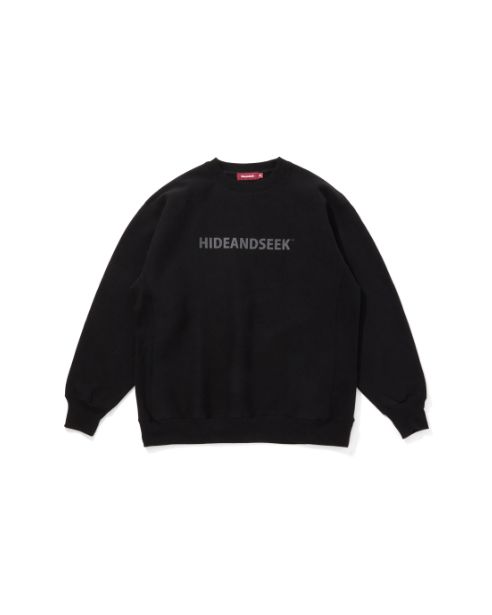 Logo Sweat Shirt (25aw) / BLK×C-GRY / ロゴ入りスウェット