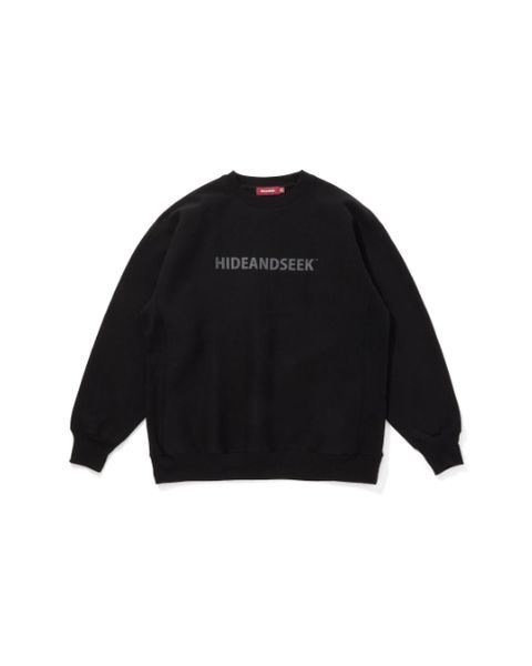 Logo Sweat Shirt (25aw) / BLK×C-GRY / ロゴ入りスウェット