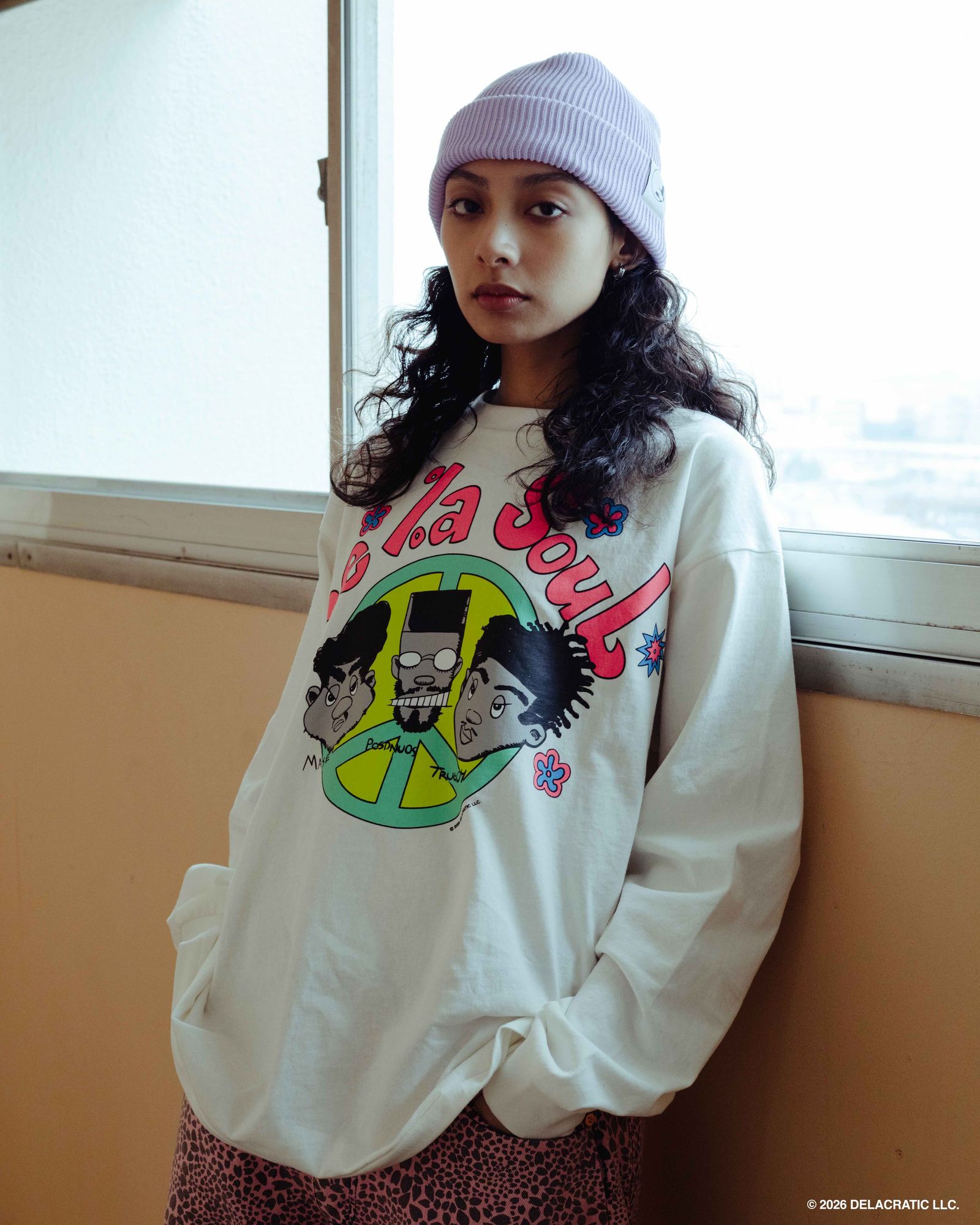 "This is MY T-shirt" LS TEE(xDe La Soul) / WHITE / デラソウルコラボロンティー