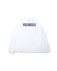 Logo L/S Tee(25ss Back) Big Silhouette / WHT / プリントロングスリーブティー