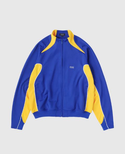 OG LOGO TRACK JACKET / Blue x Yellow