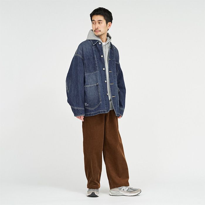 CORPORATE DENIM ENGINEER JACKET / DARK WASH