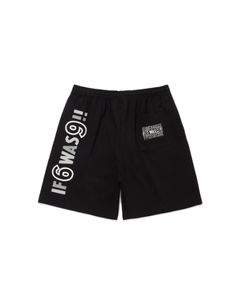 "HideandSeek×Toru Nishiura" Original Jersey Short / BLK / ショーツ