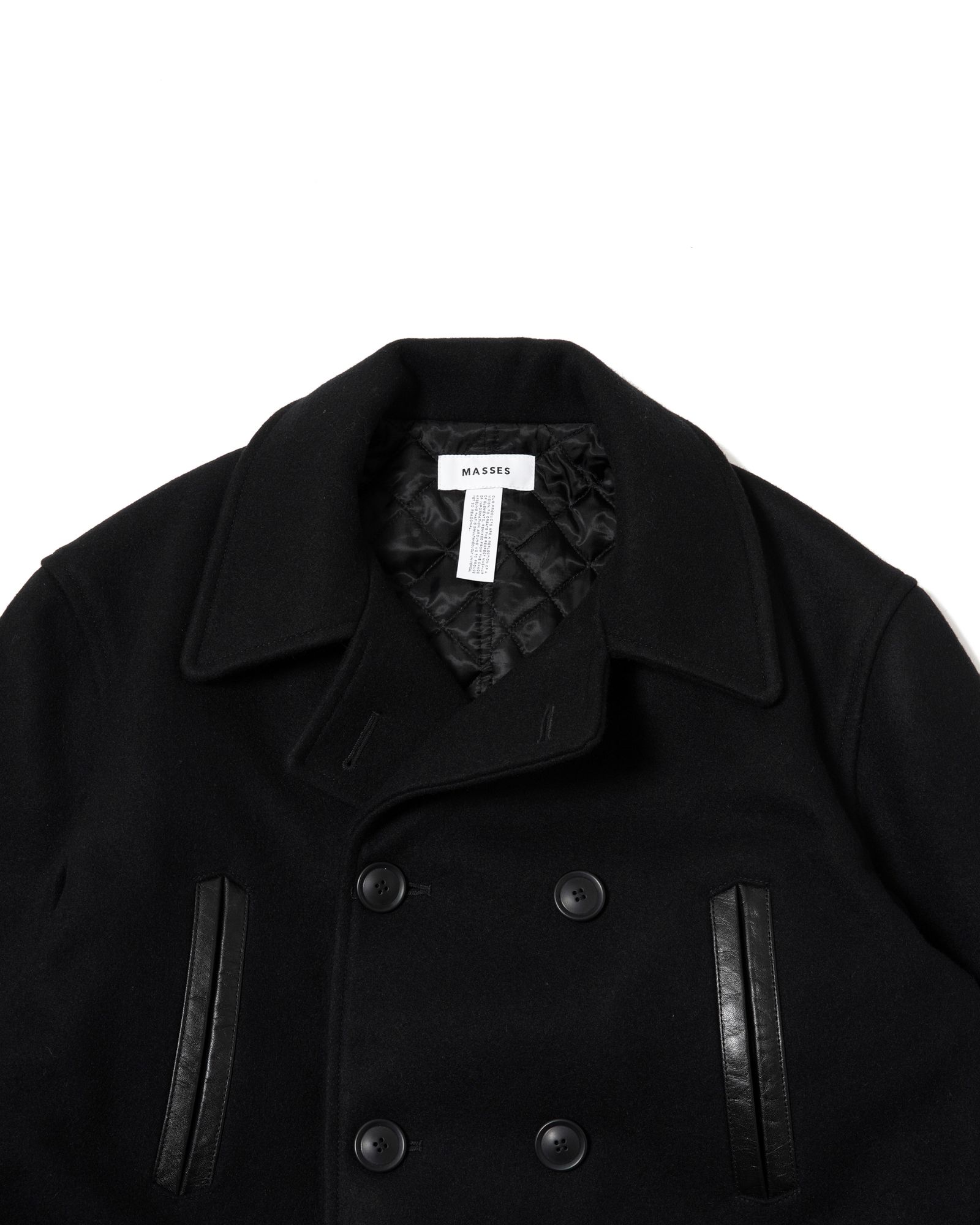 P-COAT / BLACK / ピーコート