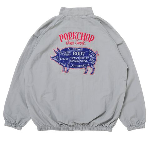 PORK BACK NYLON JKT / GRAY / ナイロンジャケット