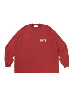 AD Processing L/S Tee / BURGUNDY /  ワイドロングスリーブティーシャツ