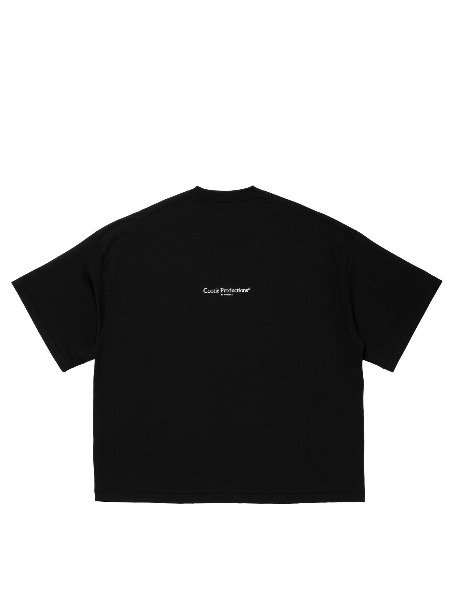 Spanish Pima Boxy S/S Tee / BLACK /  ワイドボックスティーシャツ