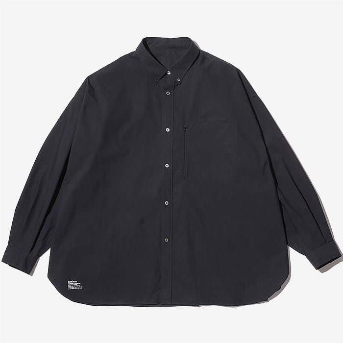 SOLOTEXⓇ TYPEWRITER UTILITY L/S B.D SHIRT / BLACK