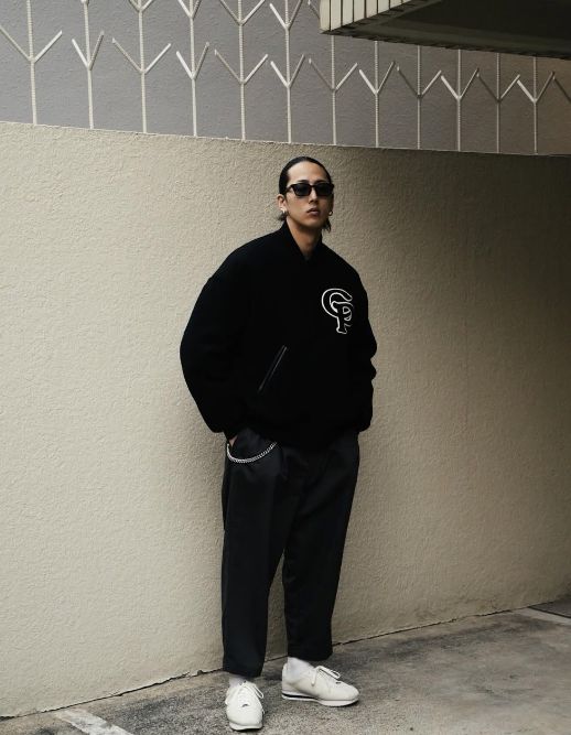 COOTIE PRODUCTIONS - T/C 2 Tuck Easy Ankle Pants / Black