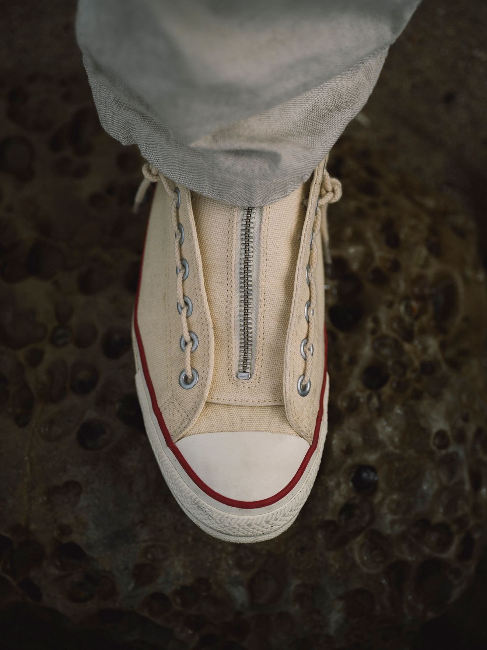 CONVERSE × nonnative ALL STAR GORE-TEX CENTERZIP OX / NN / IVORY