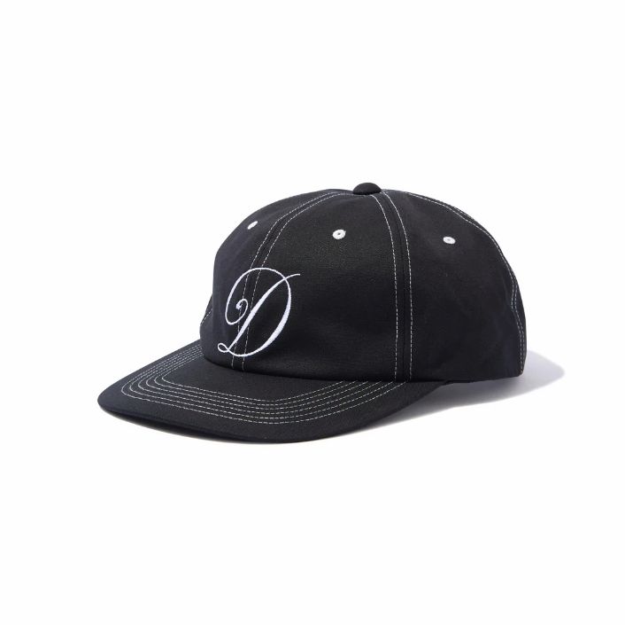 Script Low Ball Cap / BLACK /  アジャスタブルキャップ