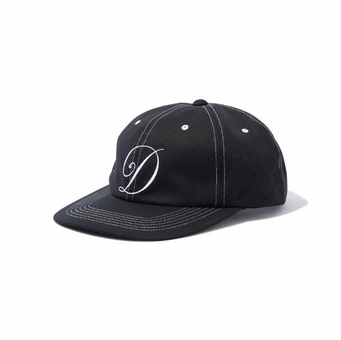 Script Low Ball Cap / BLACK /  アジャスタブルキャップ