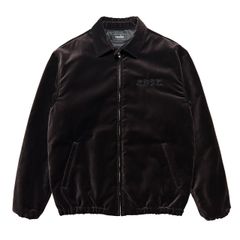 SHIT VELVET SWING TOP / BROWN / スウィングトップ