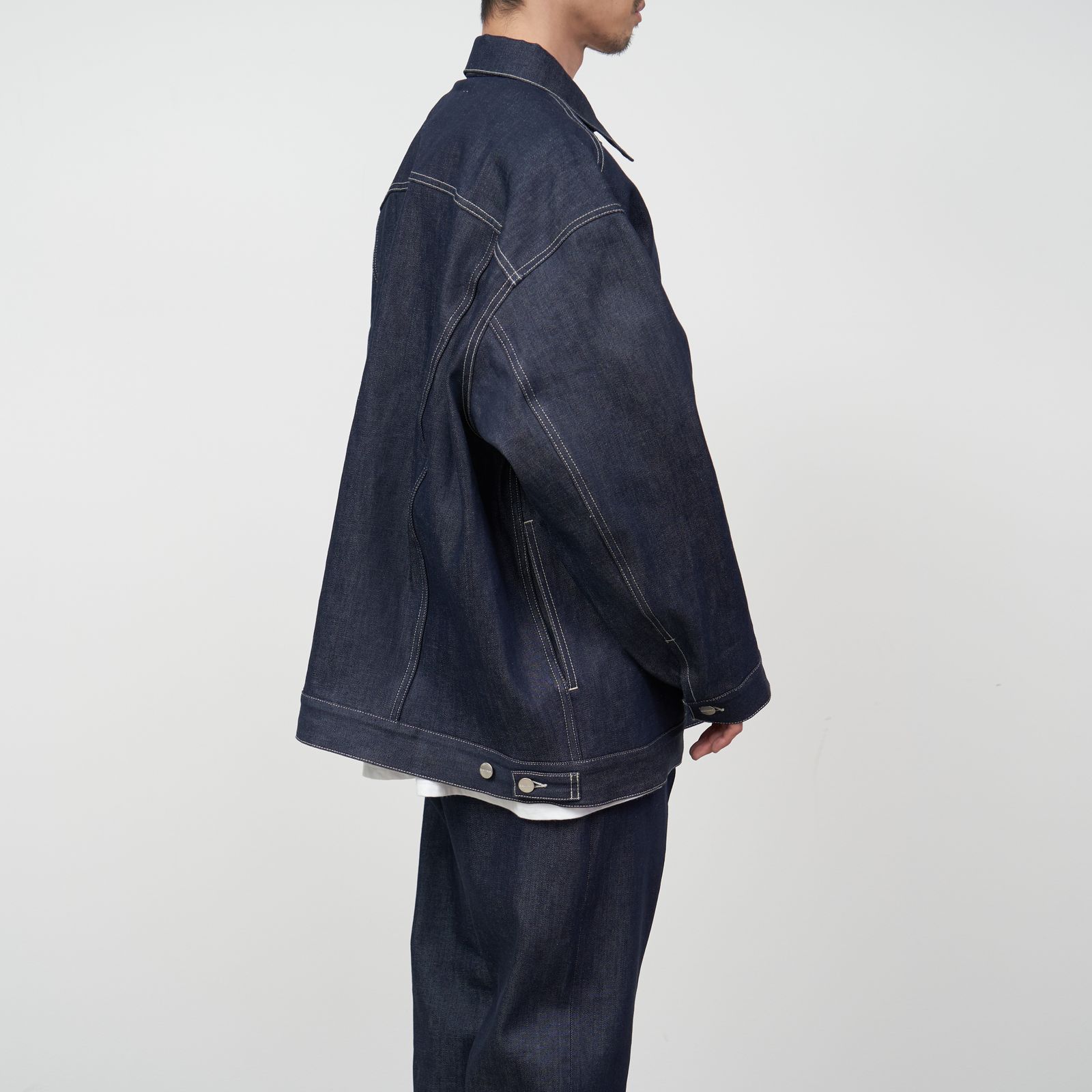 Graphpaper - Selvage Denim Trucker Jacket | Stripe Online Store