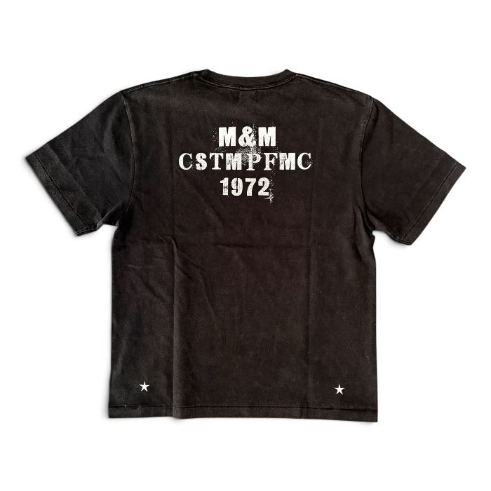 FADE WASH TEE / FADE BLACK / フェード ティー / 26MMG27