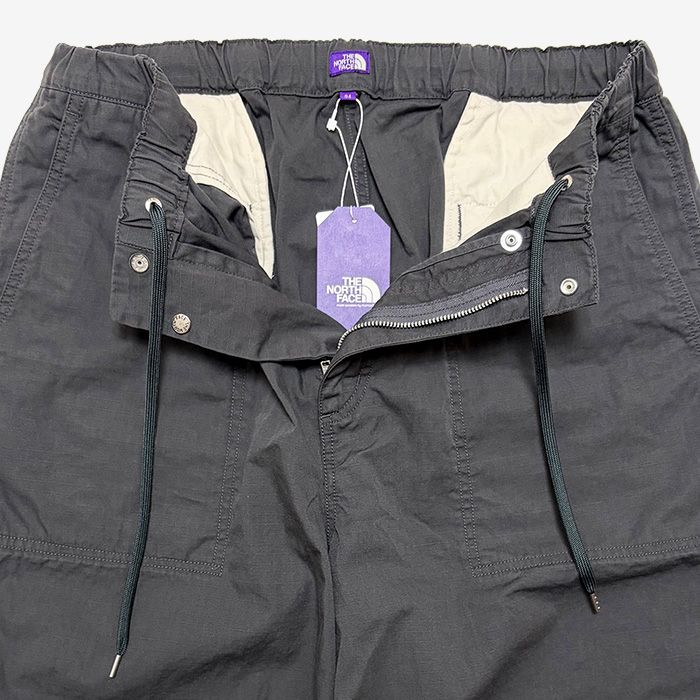 Ripstop Wide Cropped Field Pants / AH(Asphalt Gray)