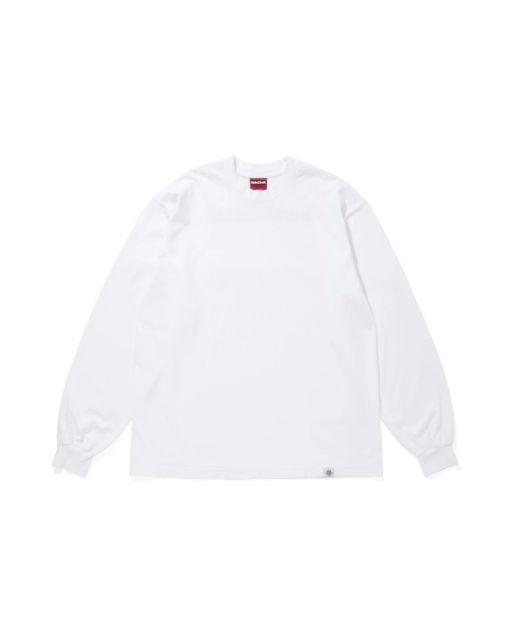 Logo L/S Tee(25aw) / WHITE / プリントロングスリーブティー