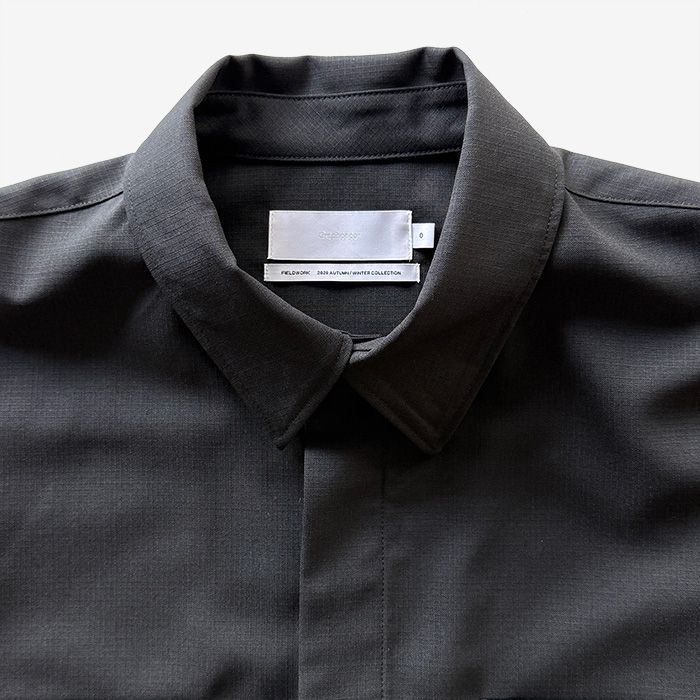 Women / Wool Ripstop Shirt Blouson / Black
