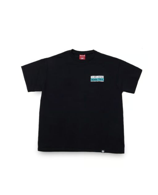 Label S/S Tee / BLK / プリントティーシャツ