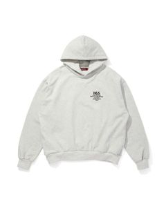 H&S Hooded Sweat Shirt(25aw) / L-GRY / ロゴ入りパーカー
