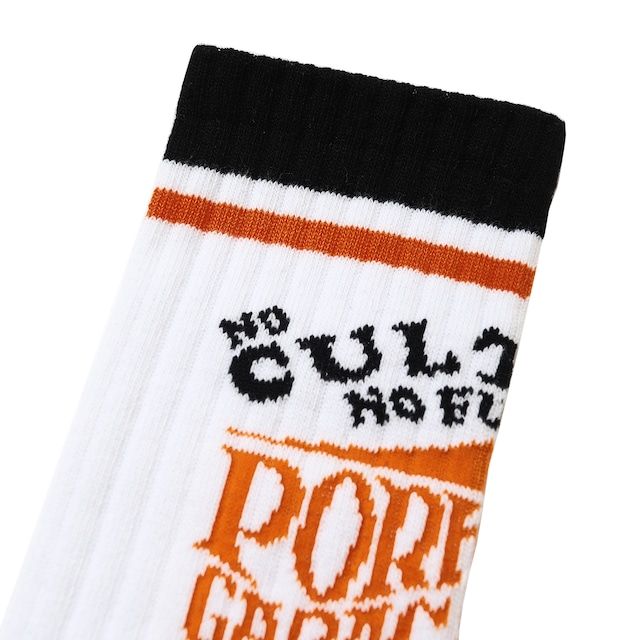 WAVE LOGO SOX / WHITE